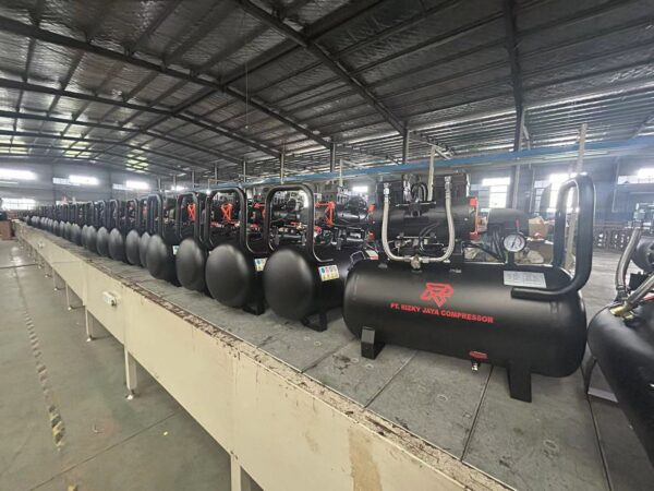 Kompresor Oilless 1 hp Tangki 10 Liter 1100w - Gambar 2
